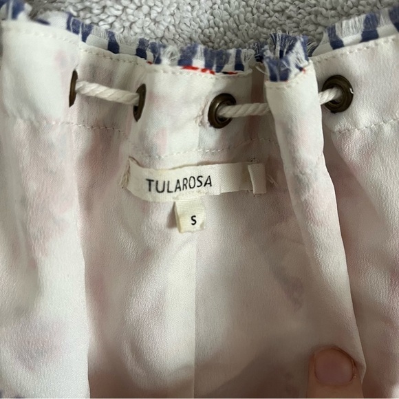 TULAROSA x REVOLVE Samuel Dress in Cobalt & Rust - Picture 8 of 10